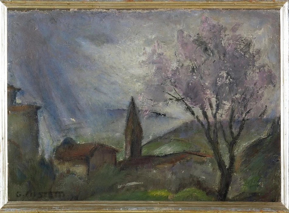 Paese con alberi - Palazzo Pitti, Firenze